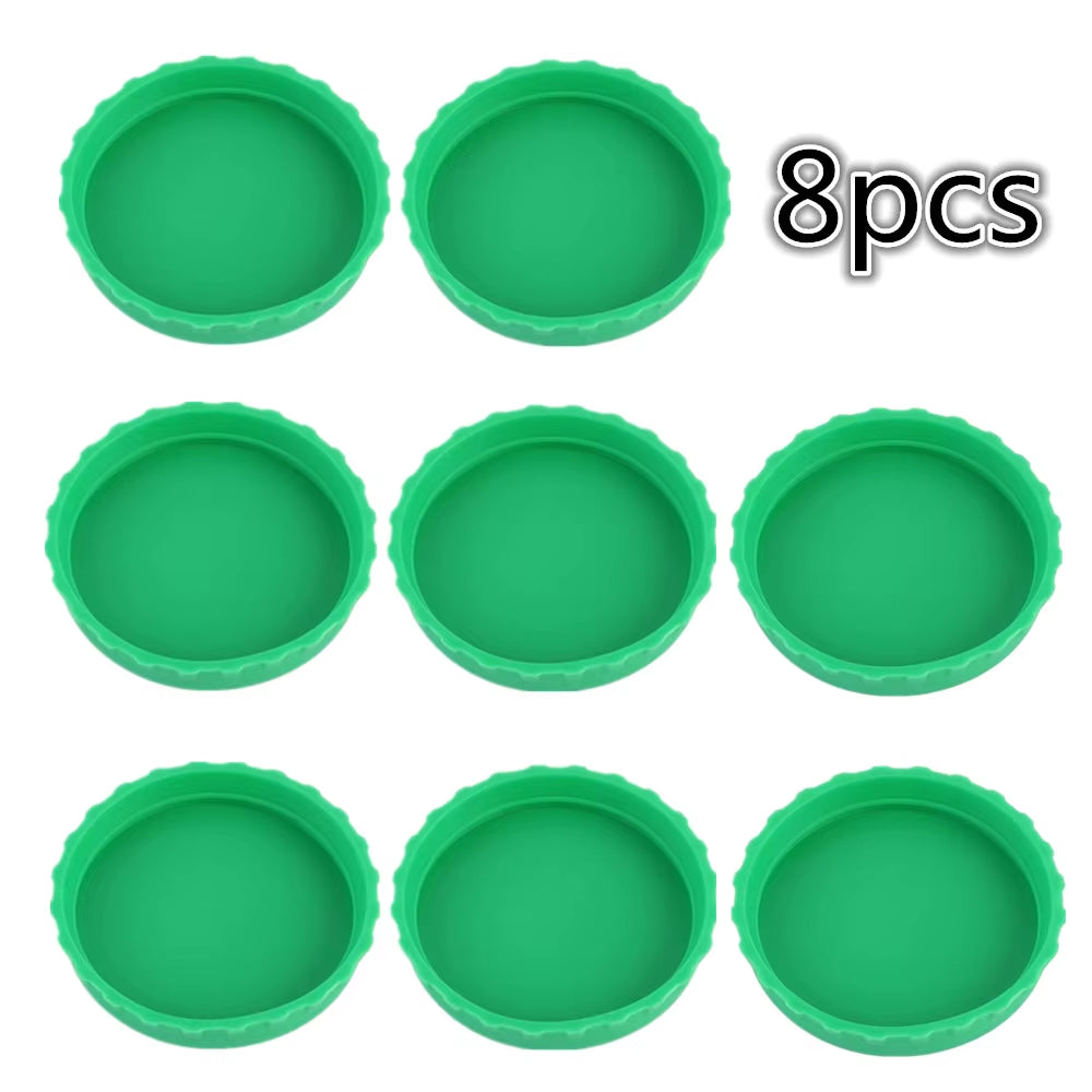 Leak-Proof Reusable Silicone Beverage Can Covers - Protect Your Drinks with Stylish Soda Lid Sealers