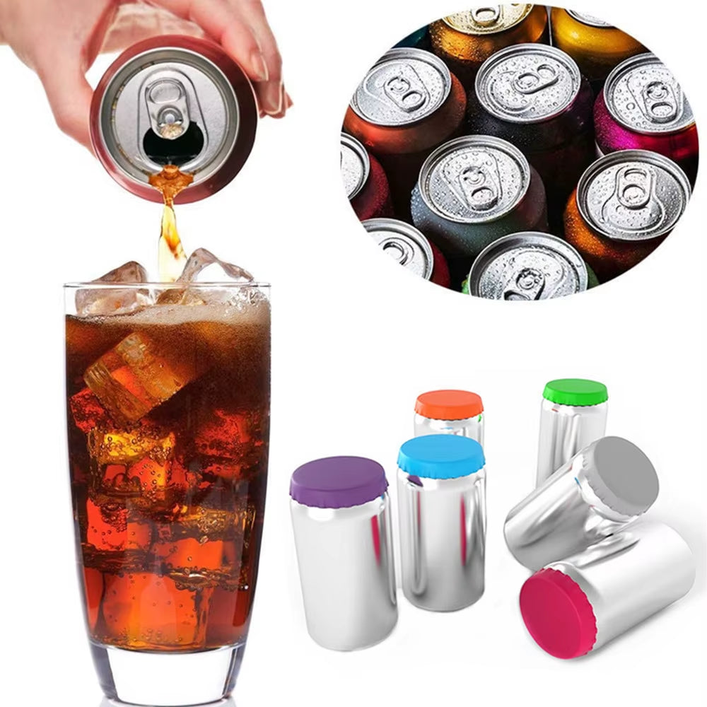 Leak-Proof Reusable Silicone Beverage Can Covers - Protect Your Drinks with Stylish Soda Lid Sealers