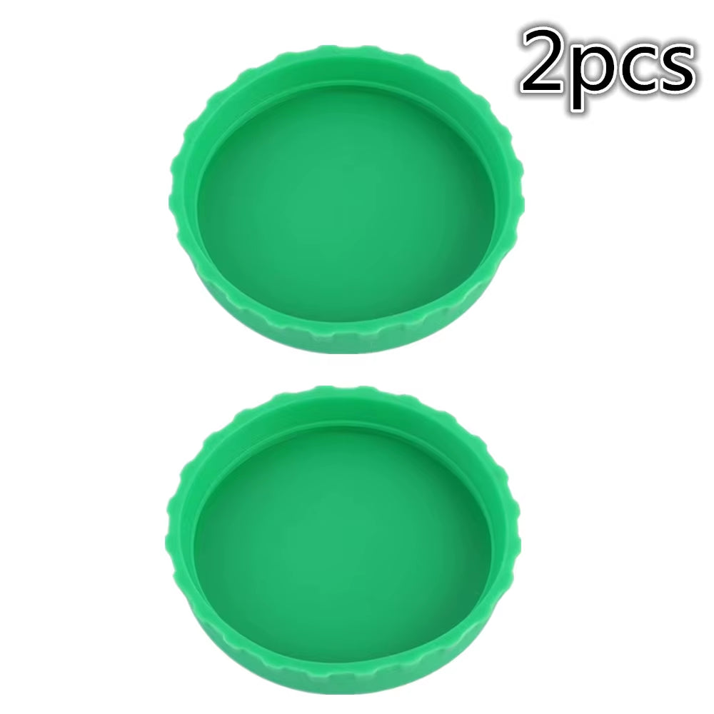 Leak-Proof Reusable Silicone Beverage Can Covers - Protect Your Drinks with Stylish Soda Lid Sealers