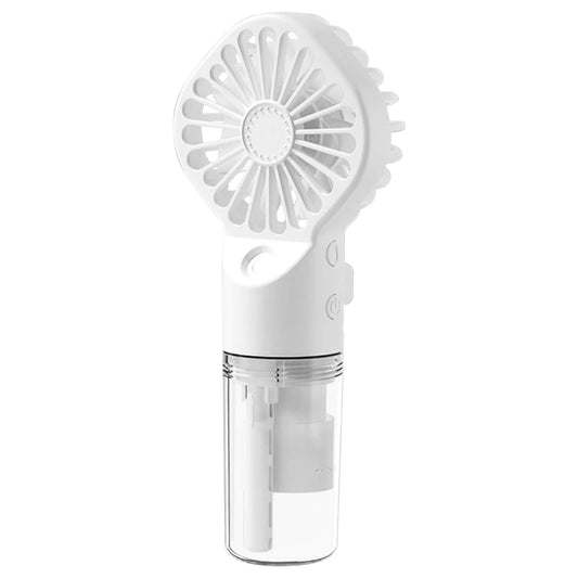 Portable Misting Fan with Rechargeable Battery, Personal Cooling Handheld Mist Sprayer for Indoor and Outdoor Use