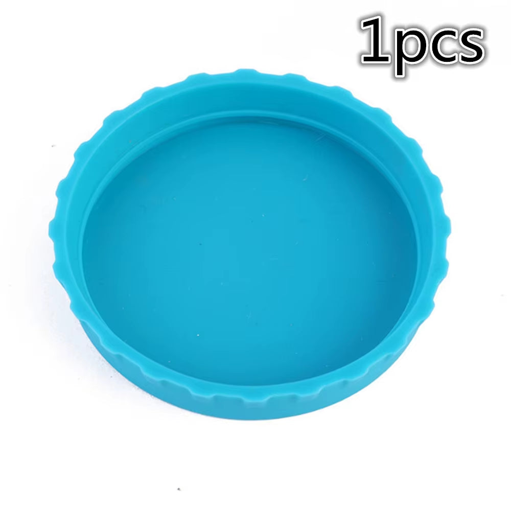 Leak-Proof Reusable Silicone Beverage Can Covers - Protect Your Drinks with Stylish Soda Lid Sealers