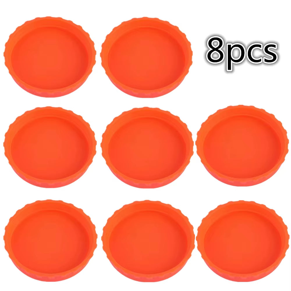 Leak-Proof Reusable Silicone Beverage Can Covers - Protect Your Drinks with Stylish Soda Lid Sealers